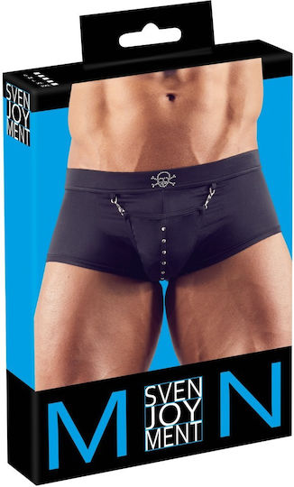 Svenjoyment Underwear Herren Sexy Boxer "Piraten"-Hosen Black 21301811701