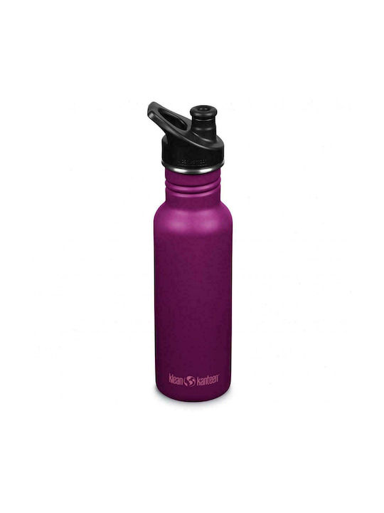 Klean Kanteen Classic Stainless Steel Water Bottle 532ml Purple