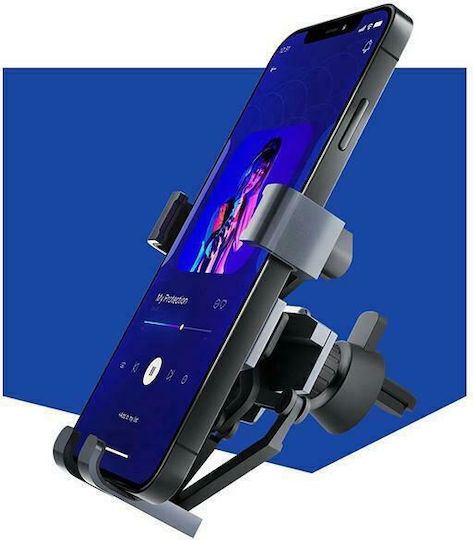 3MK Spider Gravity Car Mobile Mount with Adjustable Hooks Black