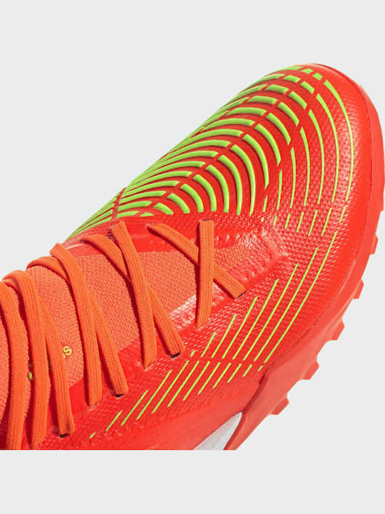 adidas Predator Edge.3 Football Shoes with Molded Cleats Solar Red / Team Solar Green / Core Black