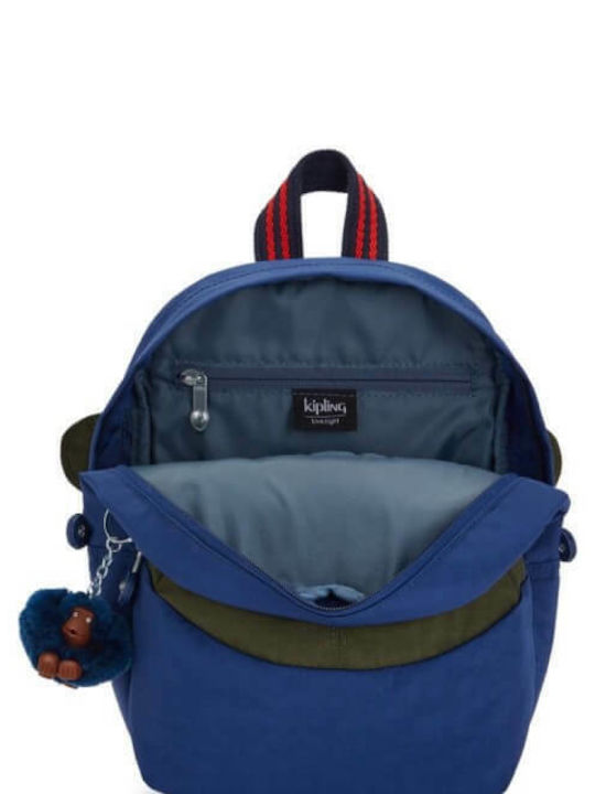 Kipling Faster Seaweed Σχολική Τσάντα Πλάτης Νηπιαγωγείου Πολύχρωμη 7lt
