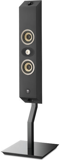 Focal Епидапедни Тонколонни Стойки On Wall Stands 301 Комплект 2 Броя в Черен Цвят