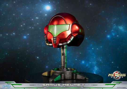 First 4 Figures Metroid Prime: Metroid Samus Helmet Samus Helmet Κράνος Ρέπλικα μήκους 49εκ. σε Κλίμακα 1:1