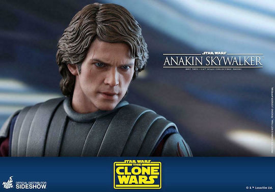 Hot Toys Star Wars Anakin Skywalker The Clone Wars Action Figure Height 31cm in Scale 1:6