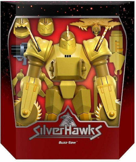 Super7 SilverHawks: Buzz-Saw Φιγούρα Δράσης 20εκ.