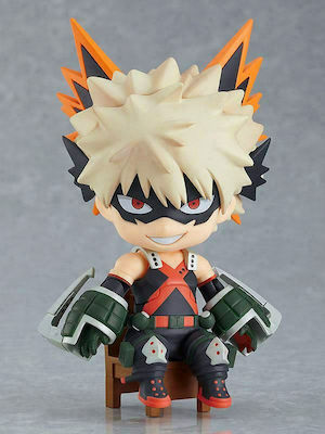 Good Smile Company Eroul meu Academia: Katsuki Bakugo Figurină Nendoroid înălțime 9buc