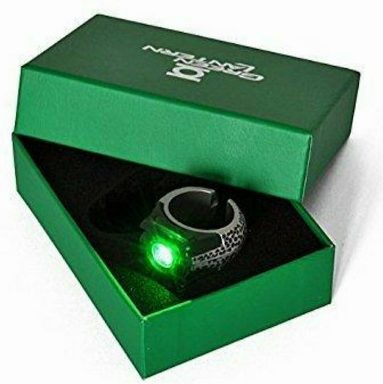 The Noble Collection DC Comics: Green Lantern Light Up Ring Replica