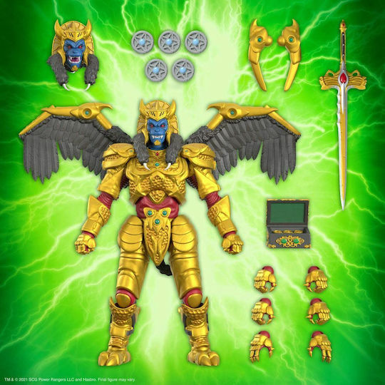 Super7 Mighty Morphin Power Rangers: Goldar Φιγούρα Δράσης 20εκ.