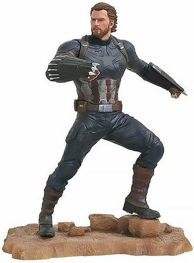 Diamond Select Toys Marvel Captain America Răzbunătorii 3 Figurină 23cm