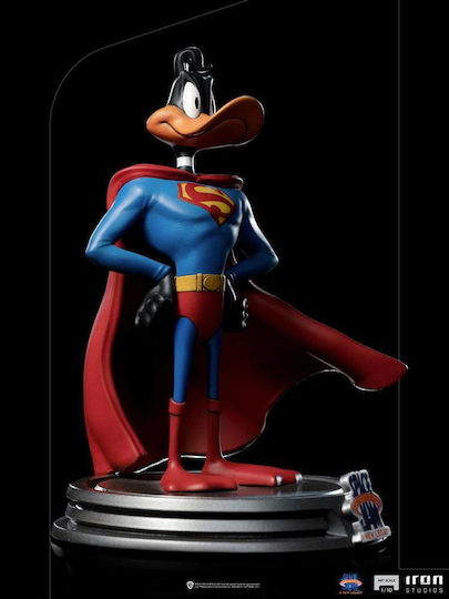 Iron Studios Space Jam Daffy Duck as Superman A New Legacy Figure Height 16cm Scale 1:10