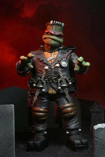 Neca Teenage Mutant Ninja Turtles Raphael as Frankenstein's Monster Action Figure Height 18cm in Scale 1:10