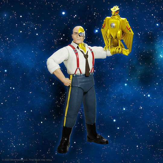 Super7 SilverHawks Командир Stargazer Фигура За Действие 18см
