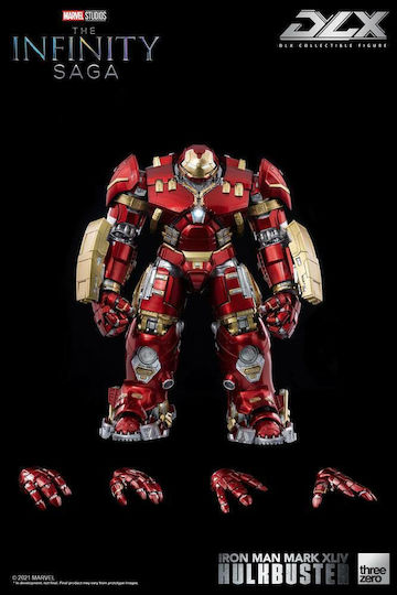 Threezero Marvel: Iron Man Mark 44 Hulkbuster Infinity Saga Sammelbare Figuren Höhe 30cm im Maßstab 1:12