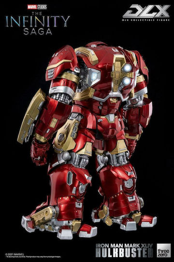 Threezero Marvel: Iron Man Mark 44 Hulkbuster Infinity Saga Sammelbare Figuren Höhe 30cm im Maßstab 1:12