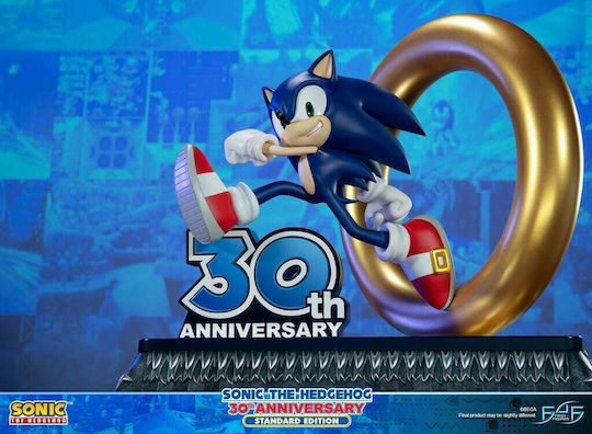 First 4 Figures Sonic Sonic The Hedgehog 30th Anniversary Колекционерска Фигура 41см