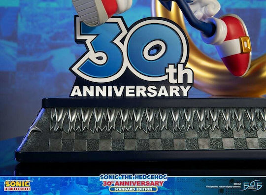 First 4 Figures Sonic Sonic The Hedgehog 30th Anniversary Колекционерска Фигура 41см