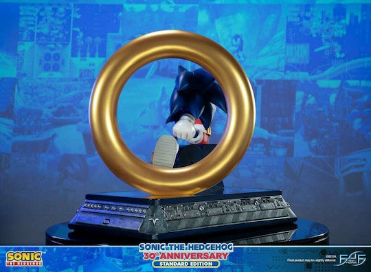 First 4 Figures Sonic Sonic The Hedgehog 30th Anniversary Колекционерска Фигура 41см