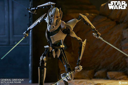 Sideshow Collectibles Star Wars: General Grievous Φιγούρα Δράσης ύψους 41εκ. σε Κλίμακα 1:6