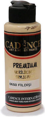 Cadence Hybrid Acrylic Set Culori Acrilice Pictură în culoarea Bej Ivory 0650 - Ivory 0650 120ml 1buc