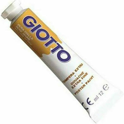 Giotto Tempera Tempera Colour Paint Tube 12ml Yellow