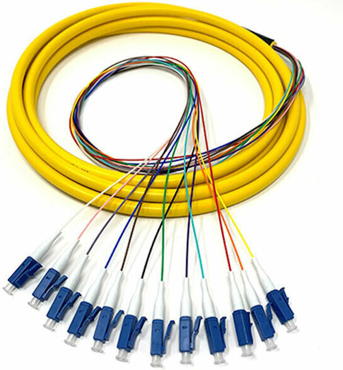 Cablu De Rețea Fibră Optică 1m Galben
