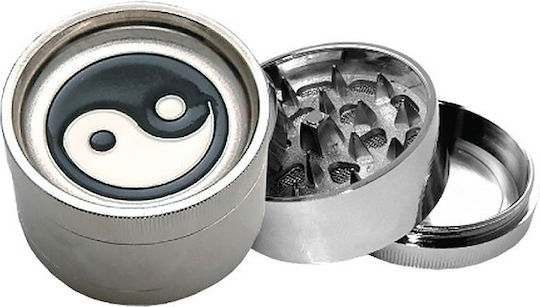 Buddies Grinder Buddy Metal Ying Yang 50mm 1τμχ