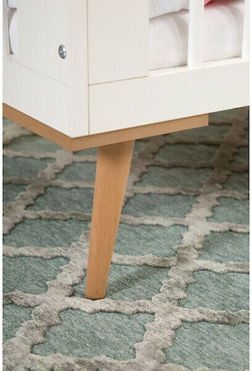 Klups Polymorphe Babybett Sofie Beige mit Matratze