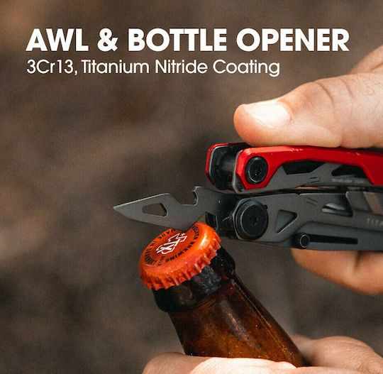 True Utility Ti Pocket Multitool Gri