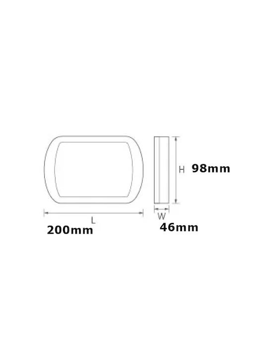 Elmark Πλαφονιέρα LED 15W 4000K Elmark Πλαφονιέρα LED 15W 4000K