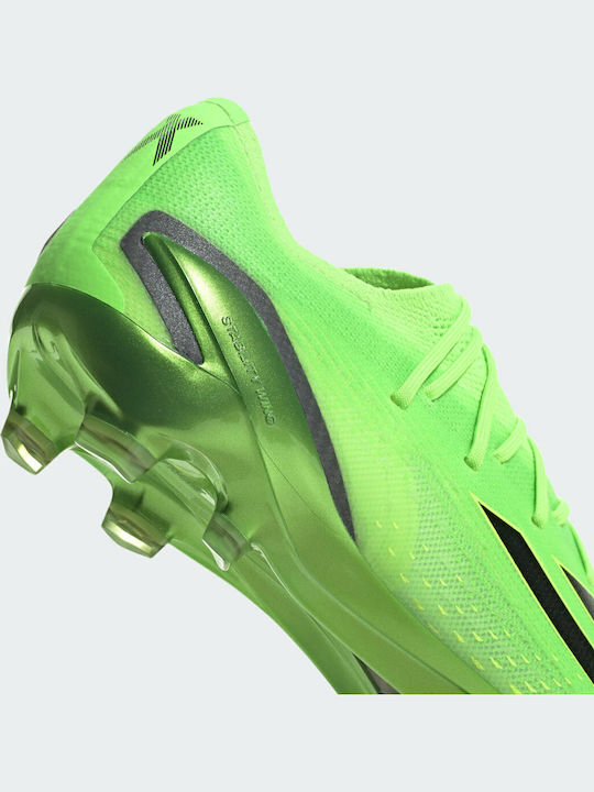 adidas X Speedportal.1 Football Shoes with Cleats Solar Green / Core Black / Solar Yellow