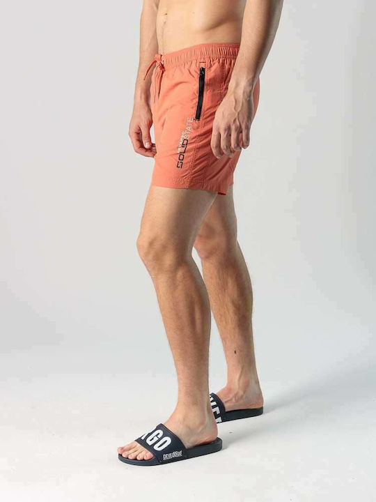 Devergo Herren Badebekleidung Shorts Burnt Orange