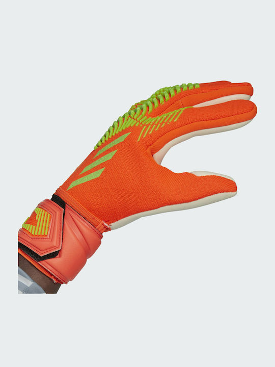 adidas Predator Edge League Adults Goalkeeper Gloves Orange