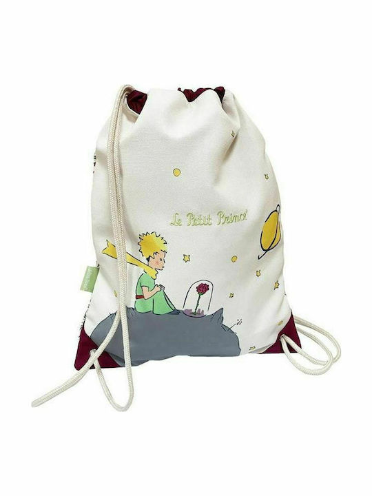 CyP Brands Little Prince Παιδική Τσάντα Πλάτης Λευκή
