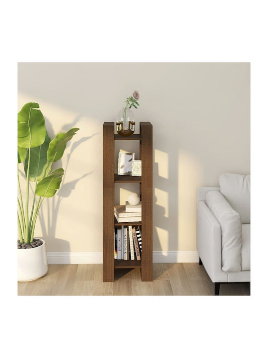 Shelving Unit Floor Brown 41x35x125cm