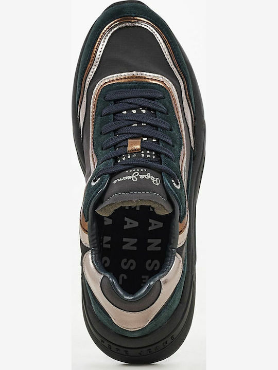 Arrow Pop Damen Chunky Sneakers Schwarz