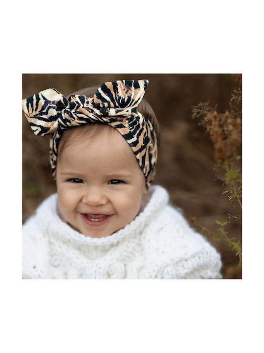 Ul & Ka Be Wild Kids Headband Brown 1pc