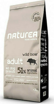 Naturea Naturals Adult 2kg Dry Food Grain & Gluten Free for Adult Dogs with Wild Boar