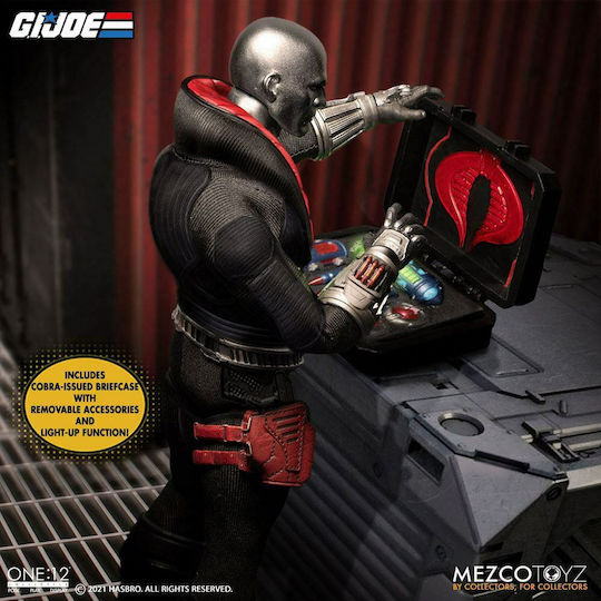 Mezco Toys G.I. Joe: Destro Light-Up Φιγούρα Δράσης