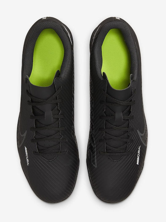 Nike Mercurial Vapor 15 Club Fußballschuhe mit geformten Stollen Black / Dark Smoke Grey / Summit White / Volt
