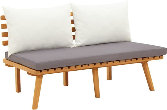 Garten- und Outdoor-Möbelsets 8 Stück Akazie mit Kissen
