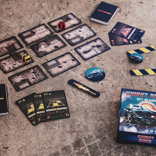 Brettspiel Knight Rider für 2 Spieler 8+ Jahre (EN) Shuffle