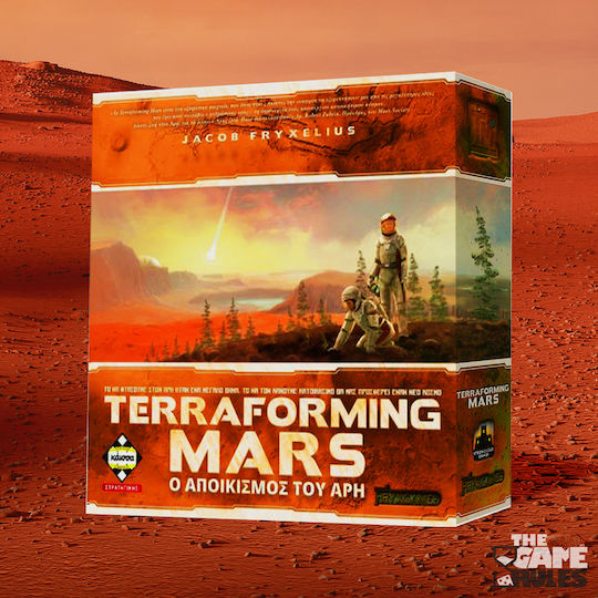 Board Game Terraforming Mars for 1-5 Players 12+ Years Old Kaissa
