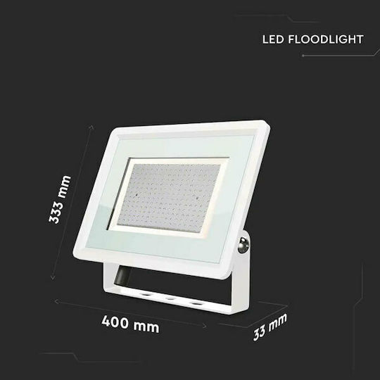 V-TAC F-class Wasserdicht LED Flutlicht 200W Kaltweiß 6500K IP65