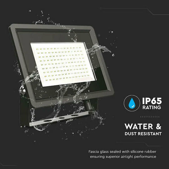 V-TAC Waterproof LED Floodlight 100W Natural White 4000K IP65