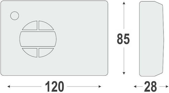 Olympia Electronics BS-840 Ψηφιακός Θερμοστάτης Χώρου