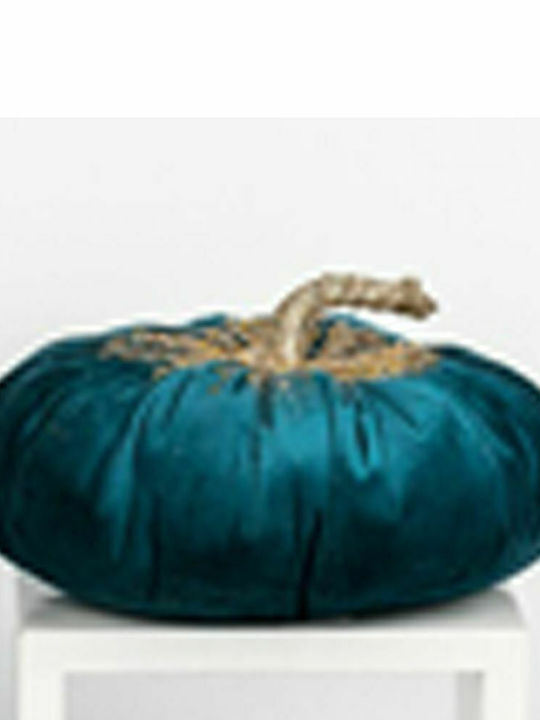 Iliadis Christmas Fabric Figure Pumpkin Blue 25x25x20cm