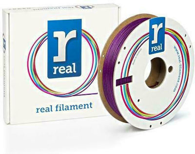 Real Filament PLA 3D Printer Filament 1.75mm Sparkle Topaz Purple 0.5kg