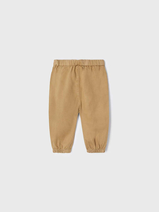 Mayoral Girls Fabric Trouser Brown