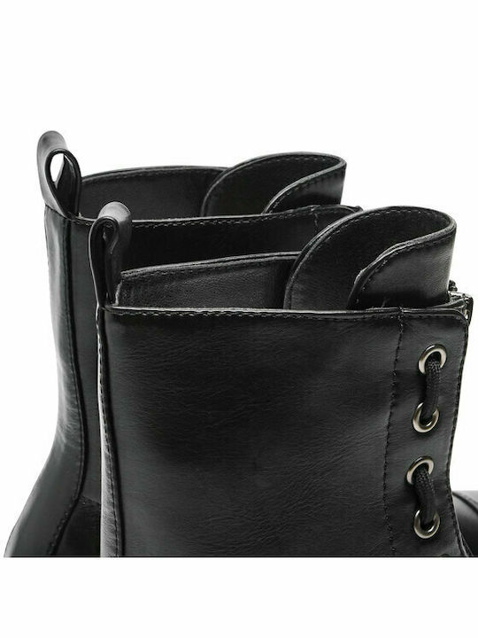 Damen Stiefeletten Schwarz