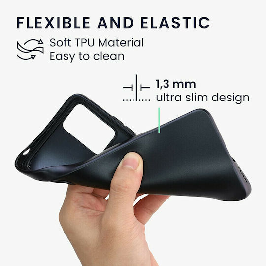 KWmobile Back Cover Silicone Metallic Blackberry (Poco X4 Pro 5G)